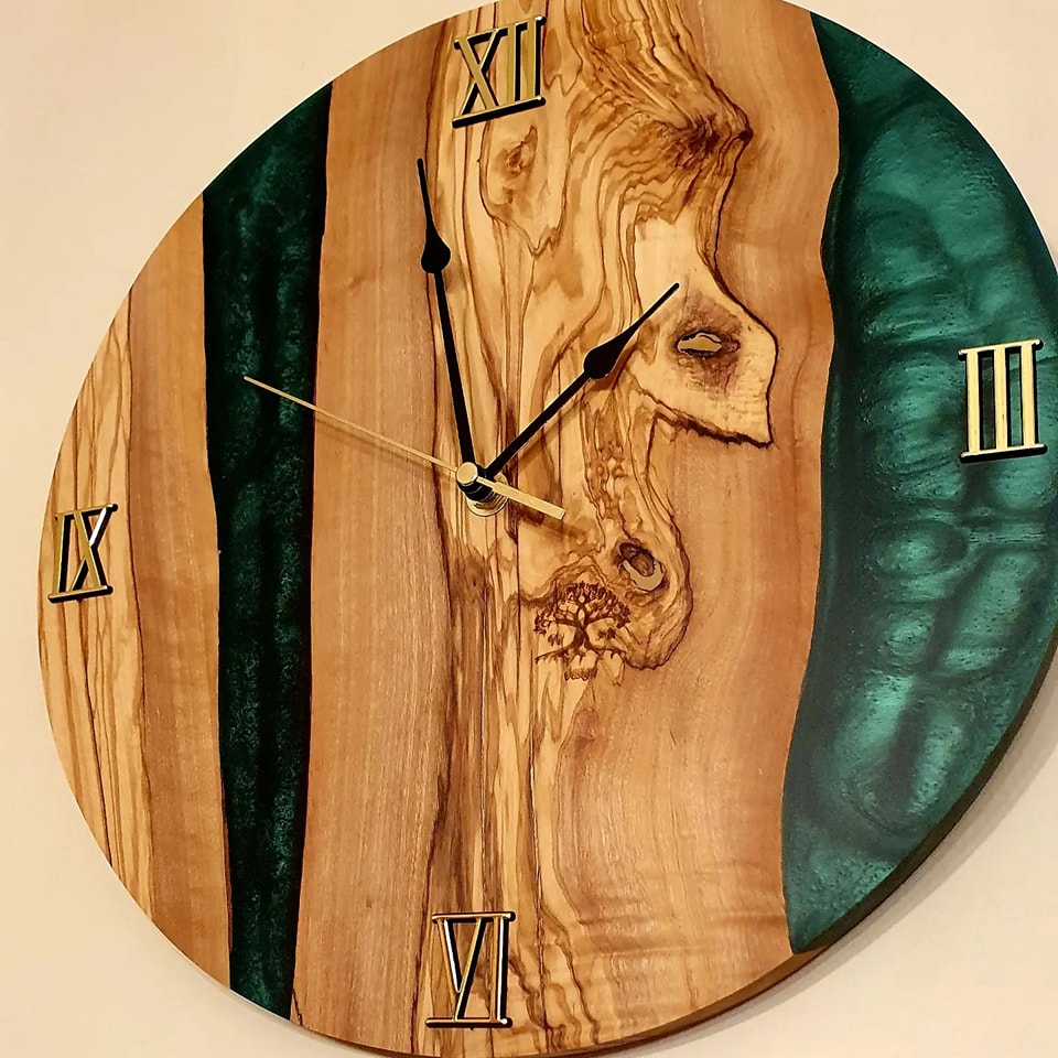Custom Handmade Wall Clock (Made to order )