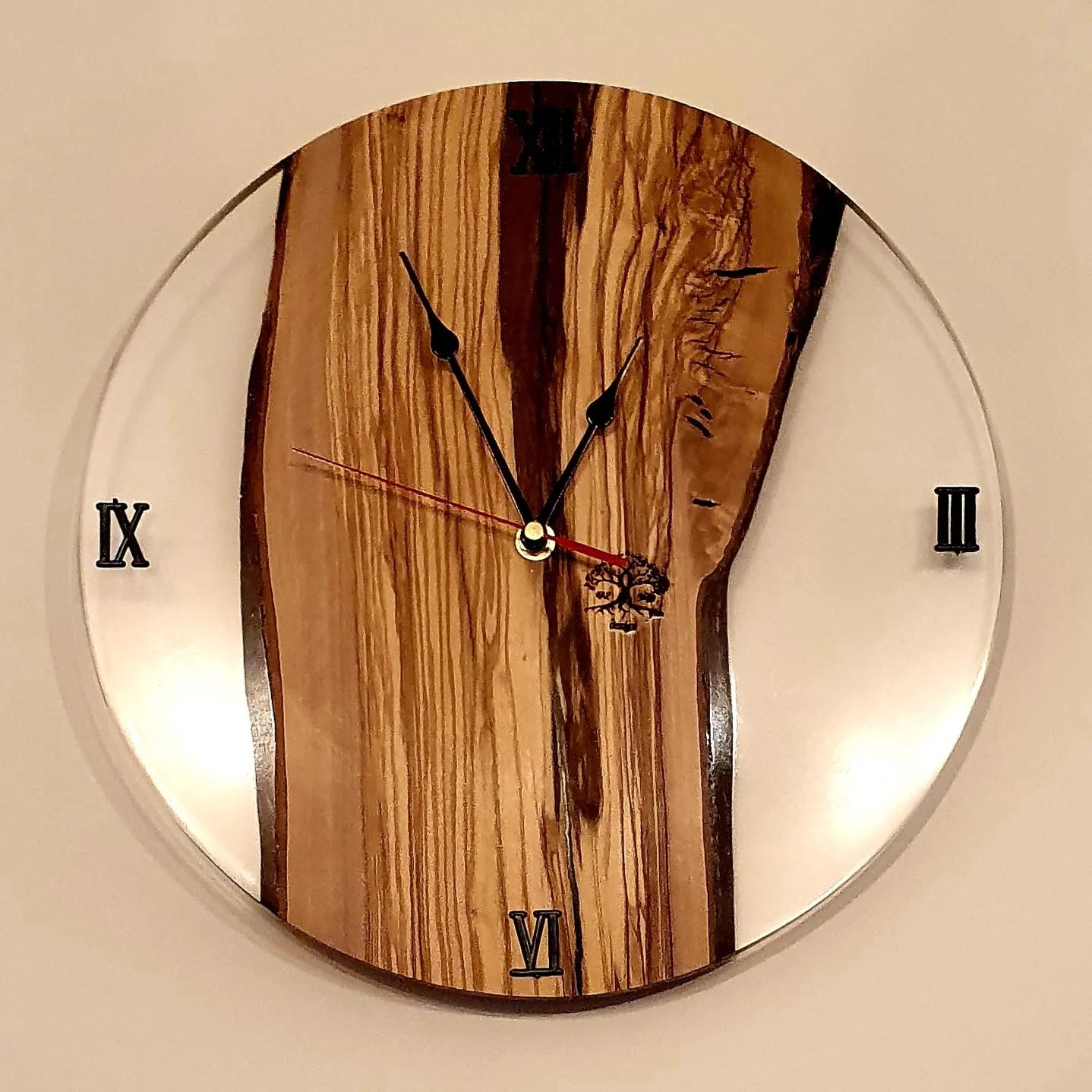 Custom Handmade Wall Clock (Made to order )